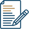 Services for drafting and reviewing contracts, as well as preparing and reviewing correspondence.